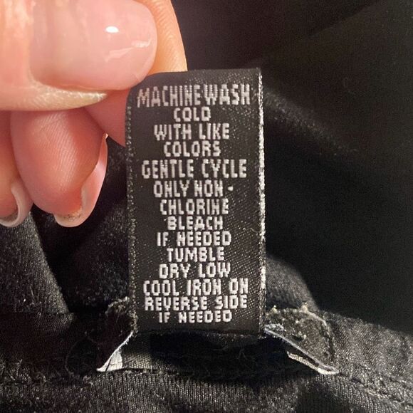 Lot of 2 Rue 21 Tops Junior Girls Sz Medium Pink Navy Good Vibes & Solid Black - Picture 8 of 10